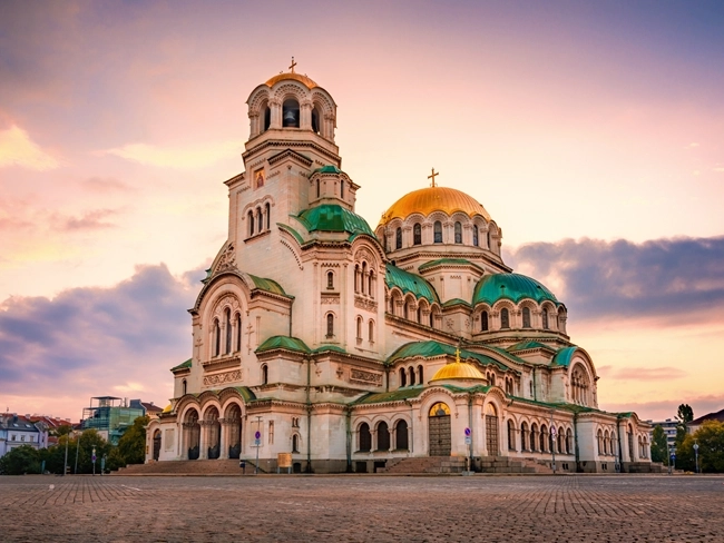 En kyrka i Bulgarien